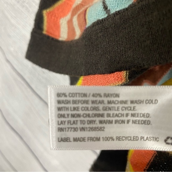 MISSONI For Target Zig Zag Sleeveless Dress Size M - Picture 7 of 7